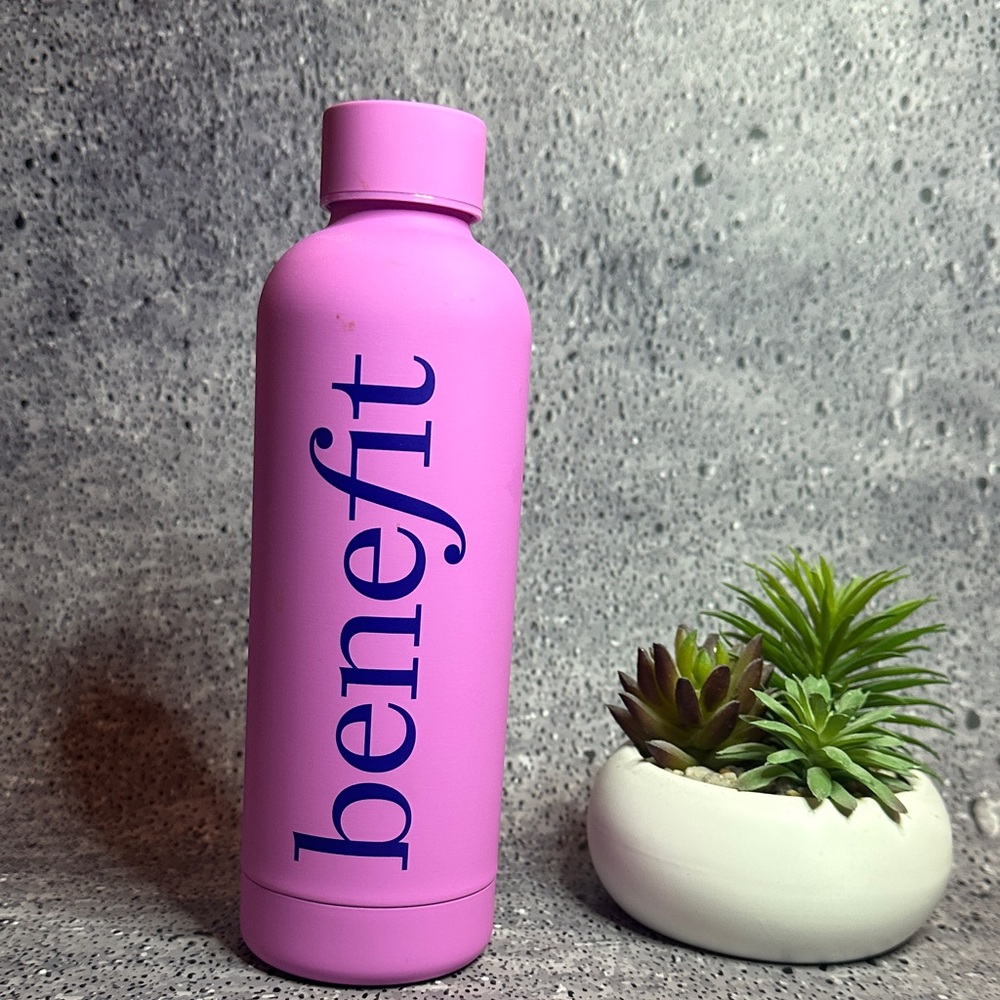 Benefit Pink and Blue Insulated Bottle